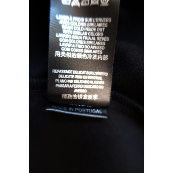 COP COPINE PARIS Sabik Square Neck Studded Crepe Top YOOX Garmentory 40 L $300 - Picture 12 of 15